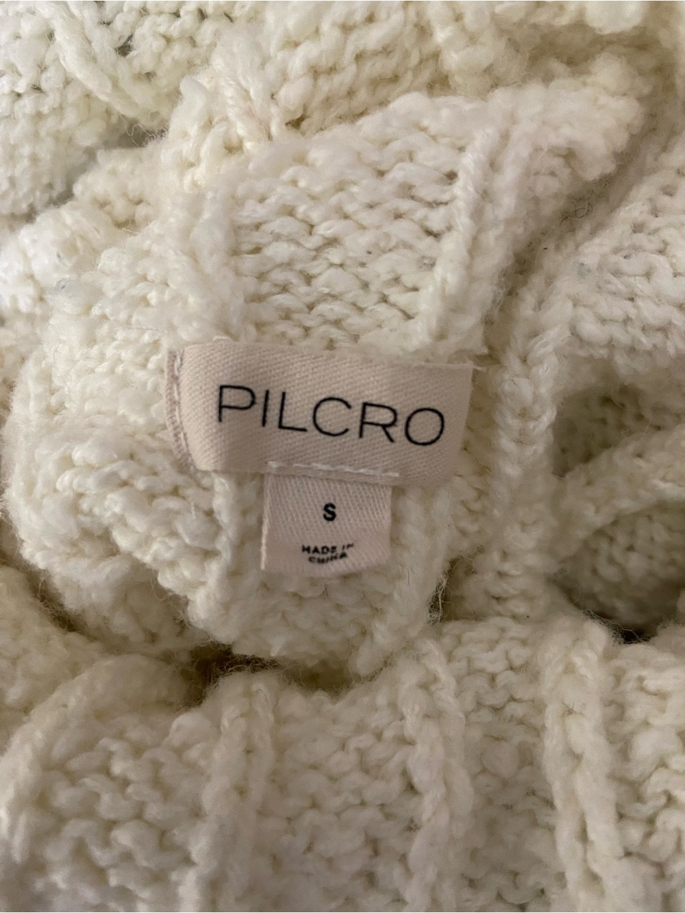 Anthropologie PilcroTurtleneck Sweater Cropped with Teal & Pink Accents - Picture 10 of 11